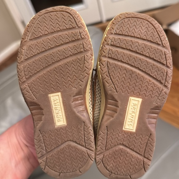 Sperry Billfish boys tan loafers size 7M - Picture 3 of 6